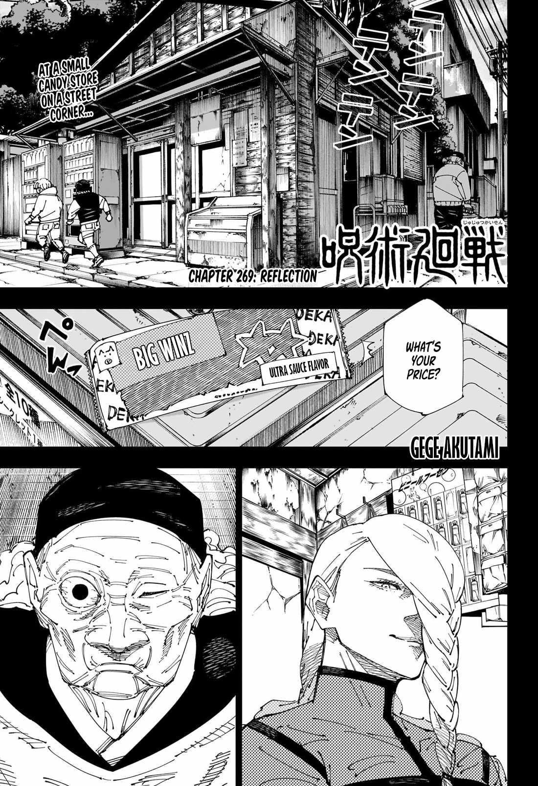 Jujutsu Kaisen - Chapter 269 Page 1