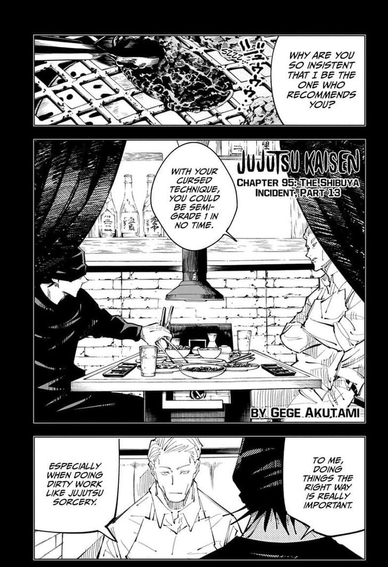 Jujutsu Kaisen - Chapter 95 Page 1