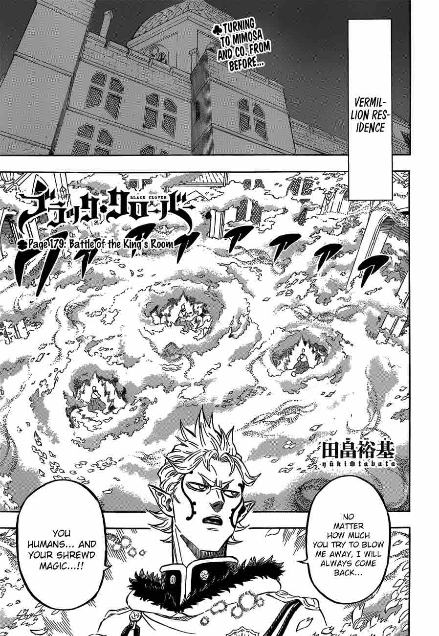 Black Clover - Chapter 179 Page 1