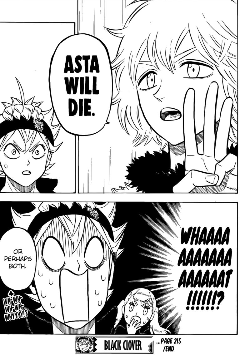 Black Clover - Chapter 215 Page 11