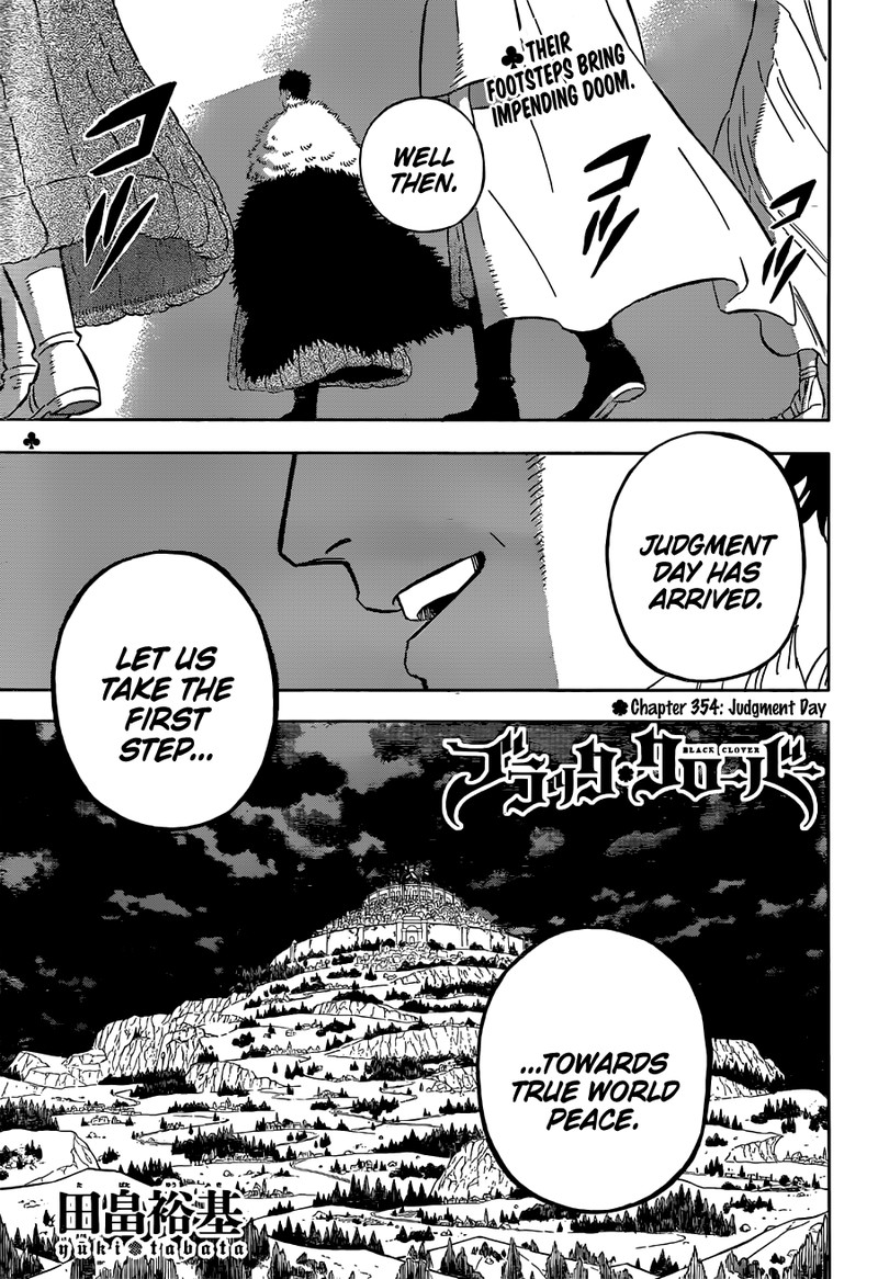 Black Clover - Chapter 354 Page 1