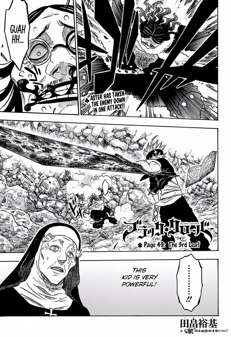 Black Clover - Chapter 42 Page 1