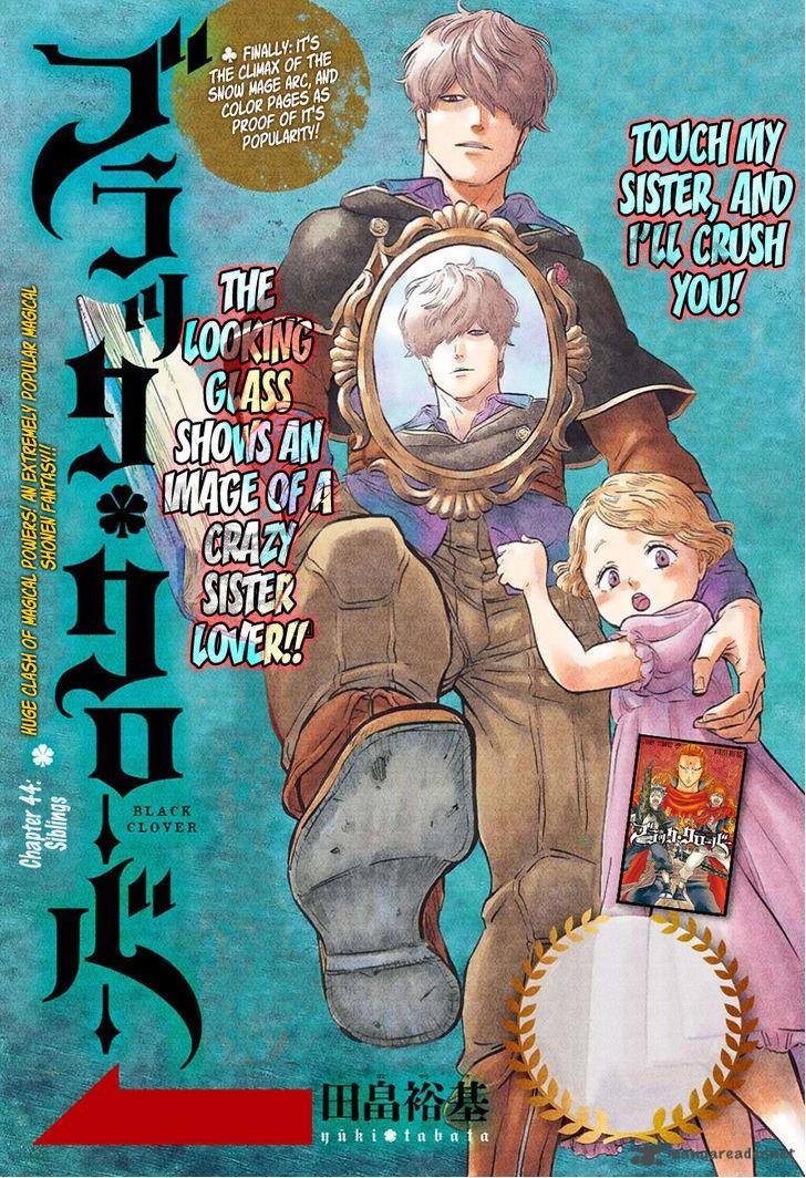 Black Clover - Chapter 44 Page 1