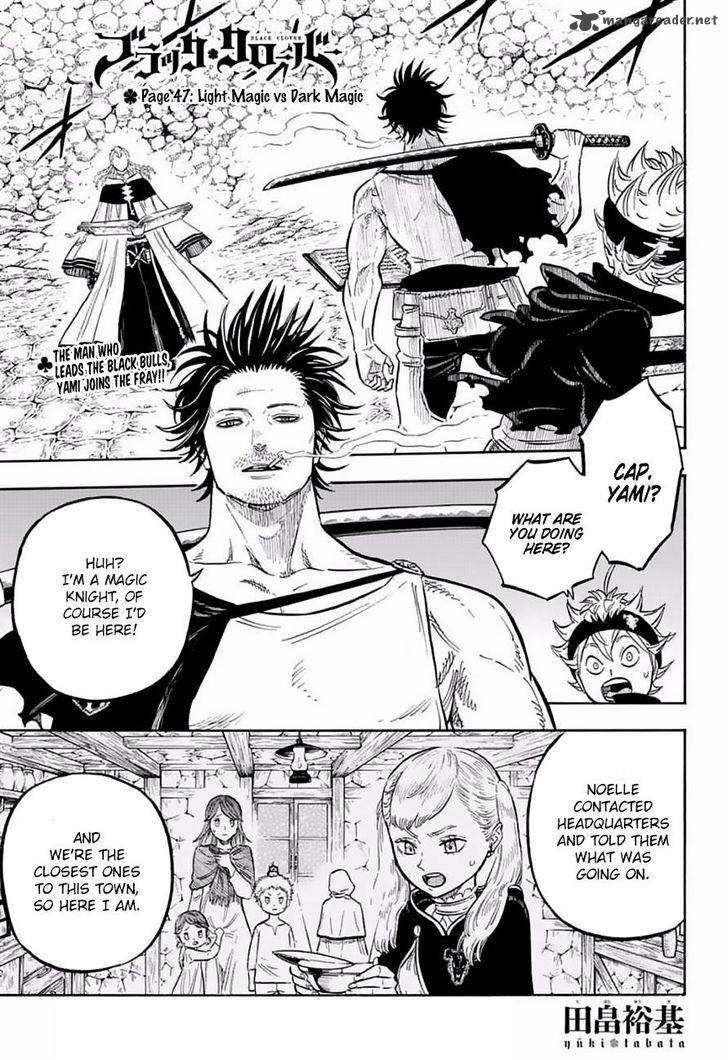 Black Clover - Chapter 47 Page 1