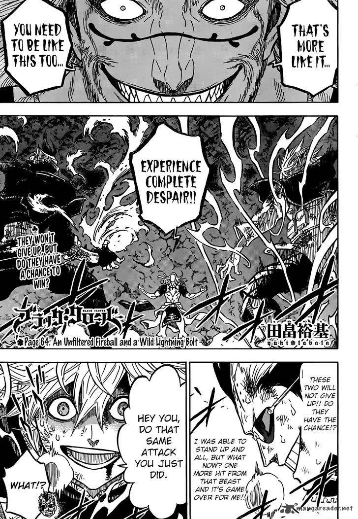 Black Clover - Chapter 64 Page 2