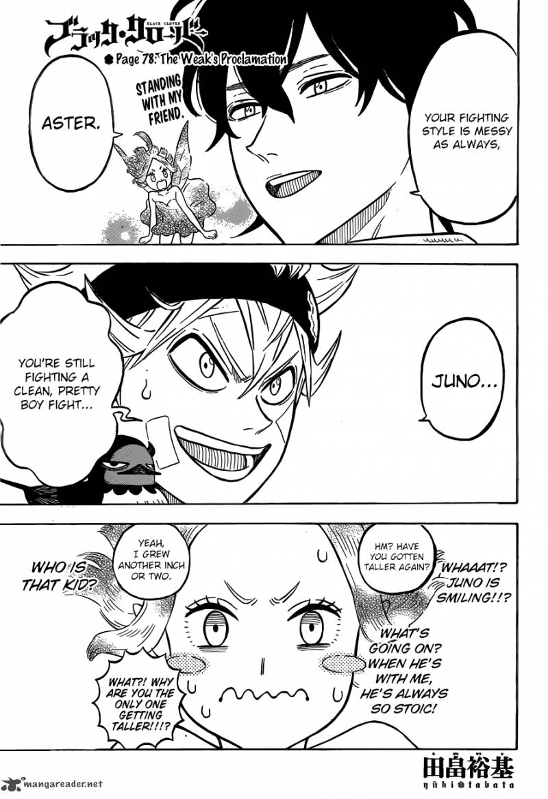 Black Clover - Chapter 78 Page 2