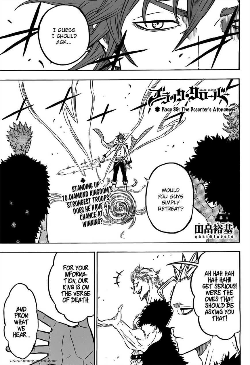 Black Clover - Chapter 89 Page 1