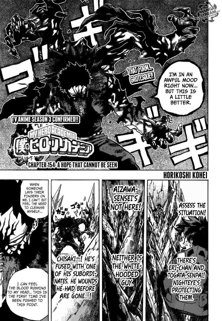 My Hero Academia - Chapter 154 Page 1