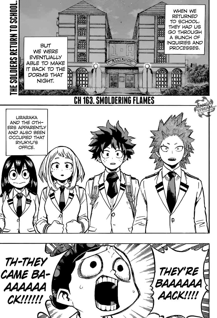 My Hero Academia - Chapter 163 Page 1