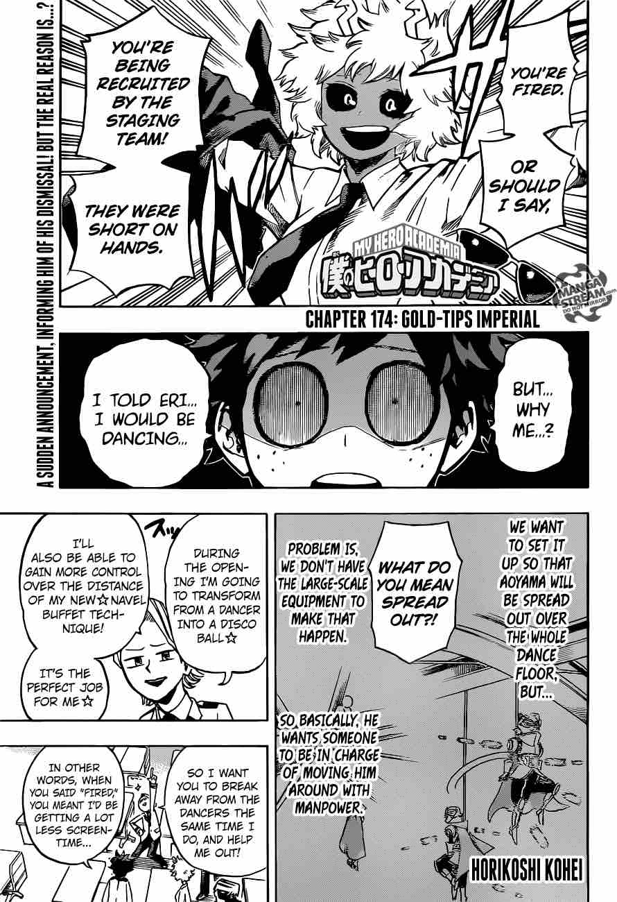 My Hero Academia - Chapter 174 Page 1