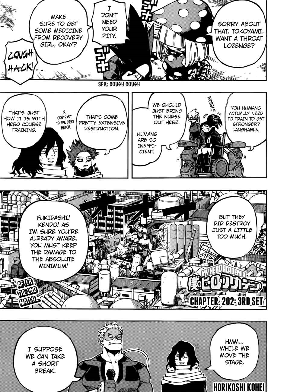 My Hero Academia - Chapter 202 Page 1