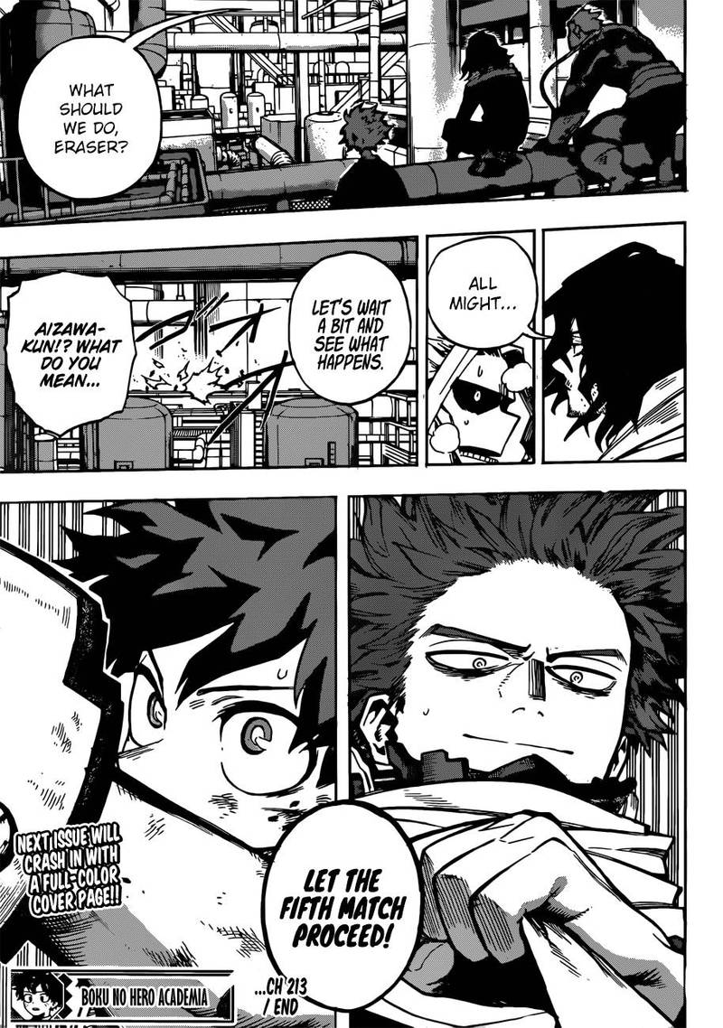 My Hero Academia - Chapter 213 Page 14