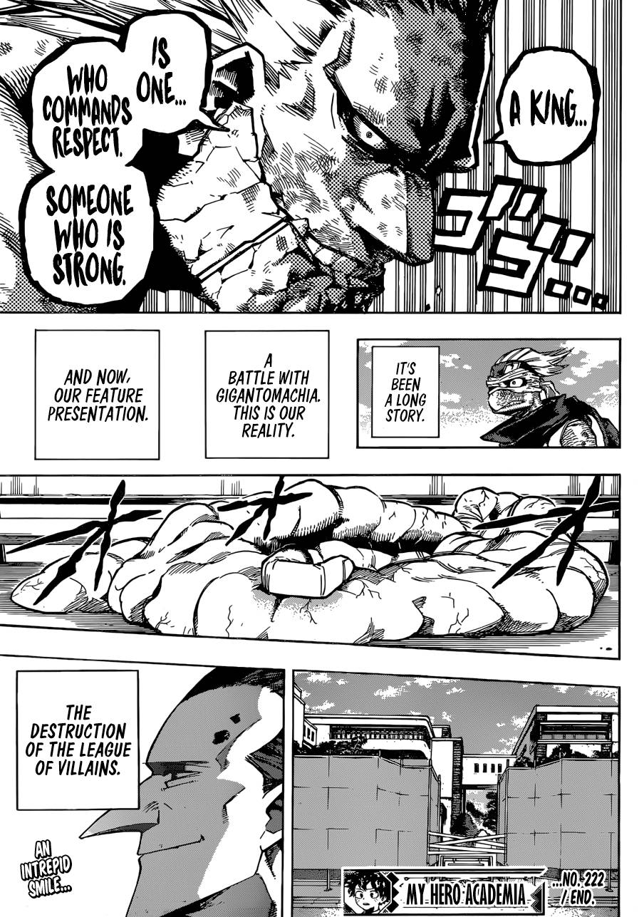 My Hero Academia - Chapter 222 Page 14