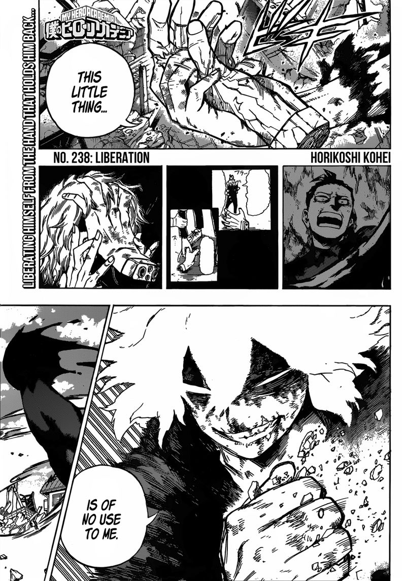 My Hero Academia - Chapter 238 Page 1