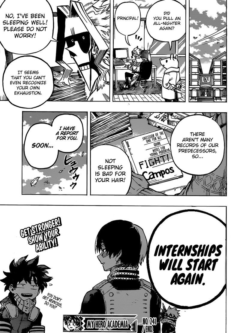 My Hero Academia - Chapter 241 Page 17