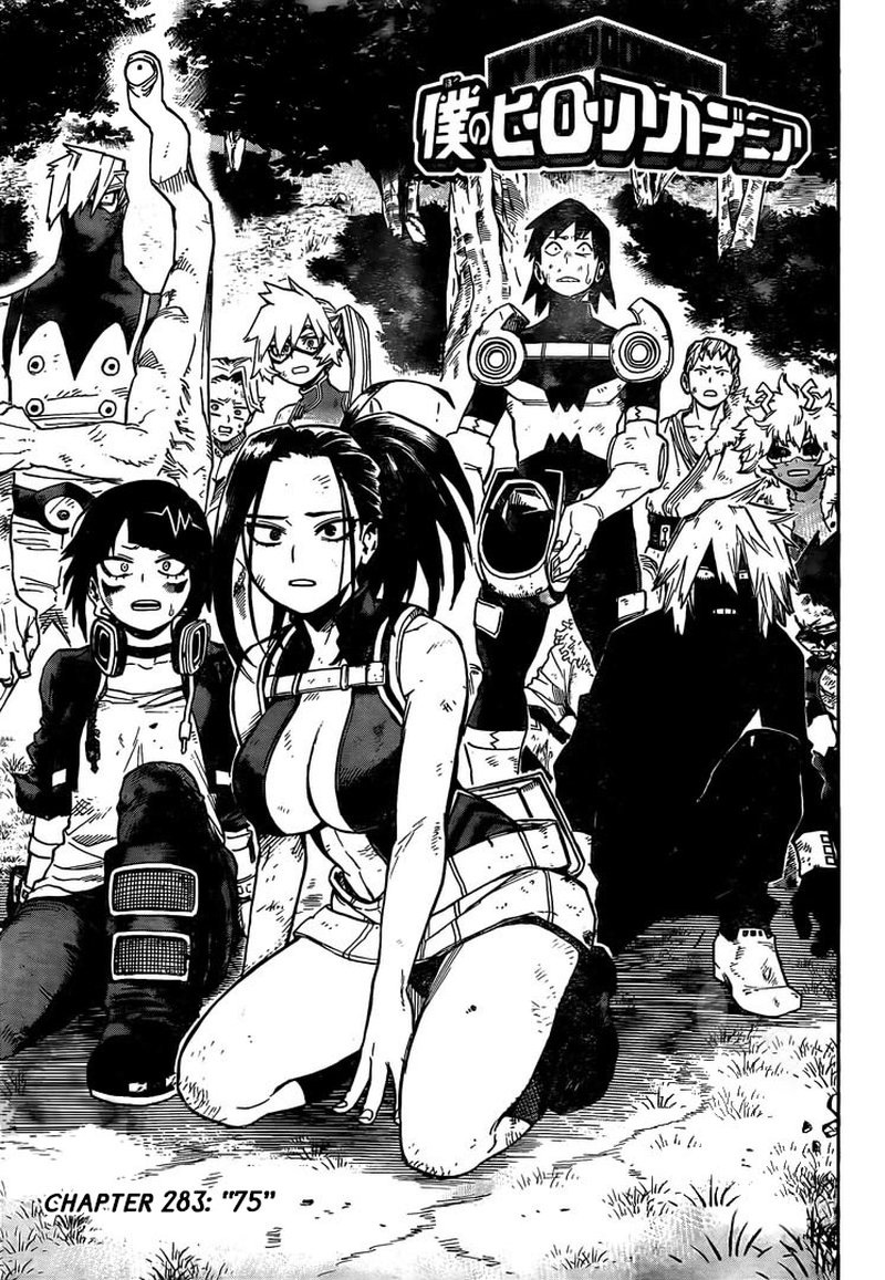 My Hero Academia - Chapter 283 Page 1