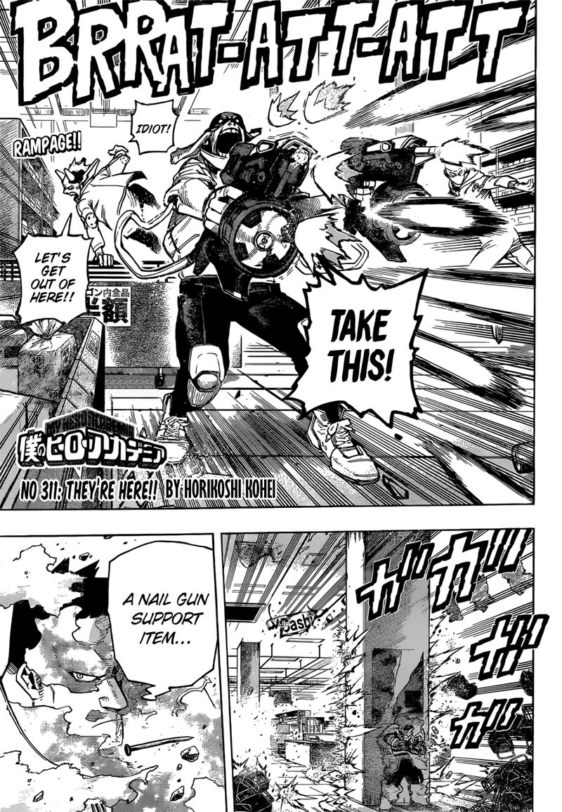 My Hero Academia - Chapter 311 Page 1