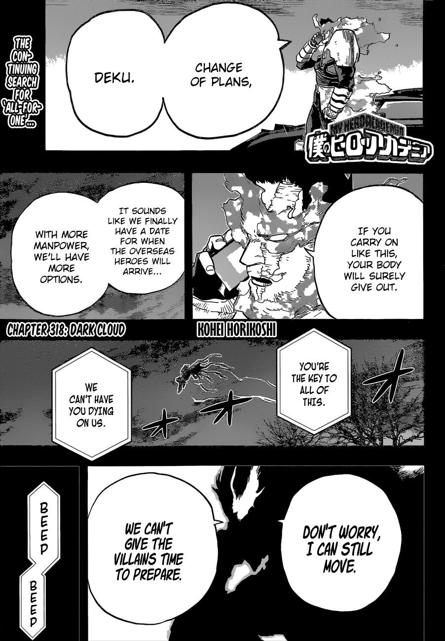 My Hero Academia - Chapter 318 Page 1