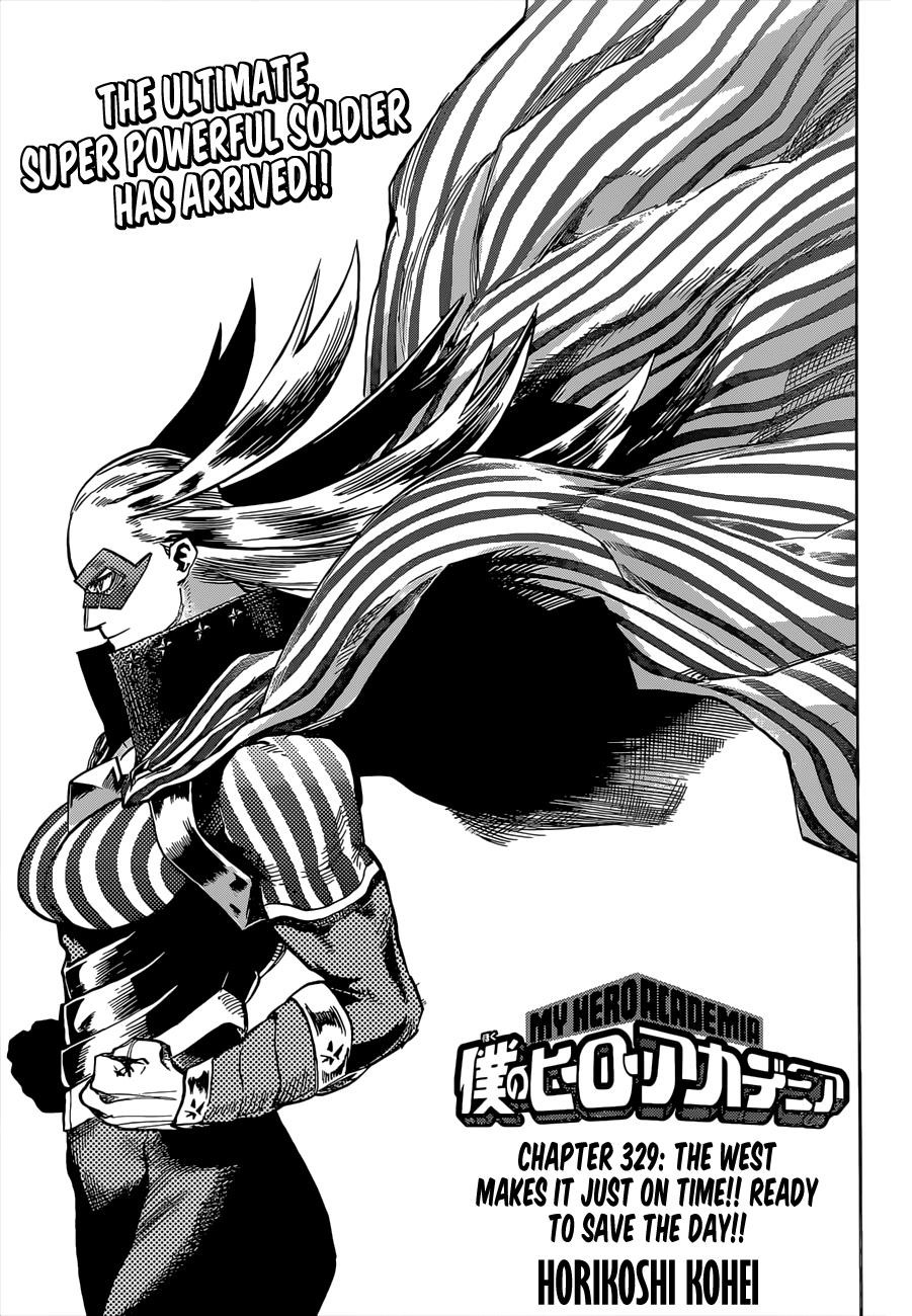 My Hero Academia - Chapter 329 Page 1