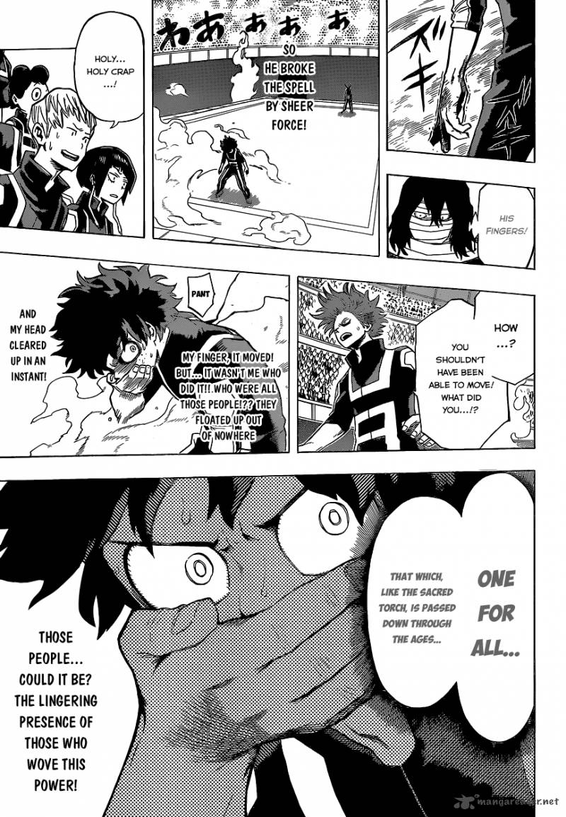 My Hero Academia - Chapter 33 Page 15