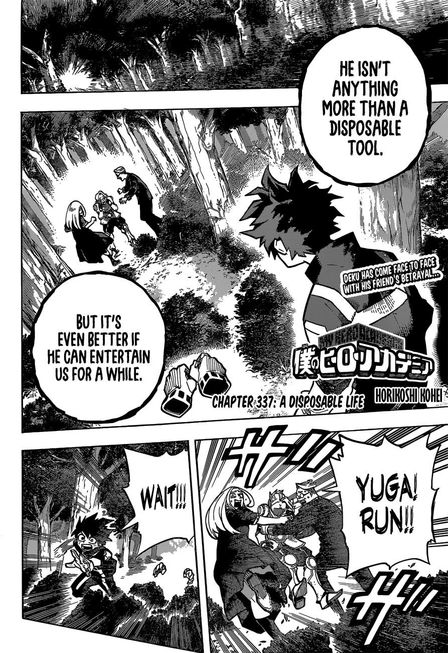 My Hero Academia - Chapter 337 Page 2