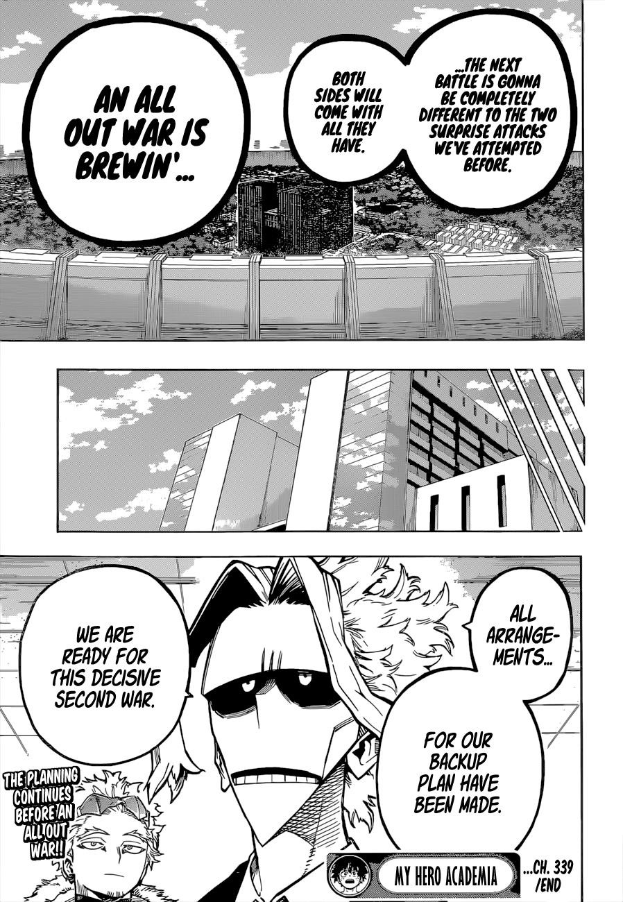 My Hero Academia - Chapter 339 Page 16