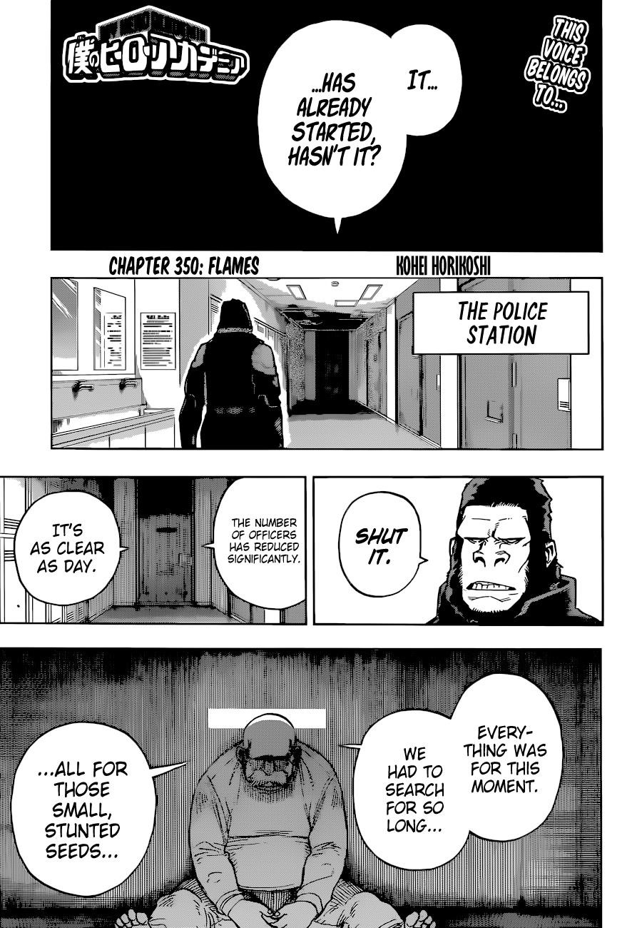 My Hero Academia - Chapter 350 Page 1