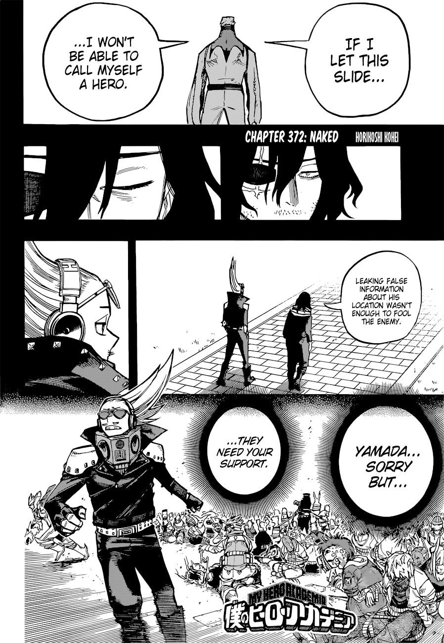 My Hero Academia - Chapter 372 Page 2