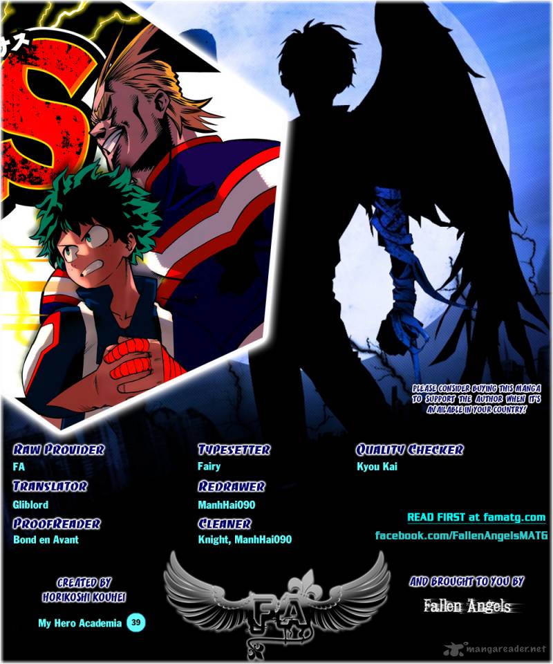 My Hero Academia - Chapter 39 Page 1