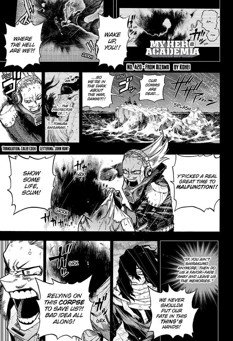 My Hero Academia - Chapter 420 Page 1