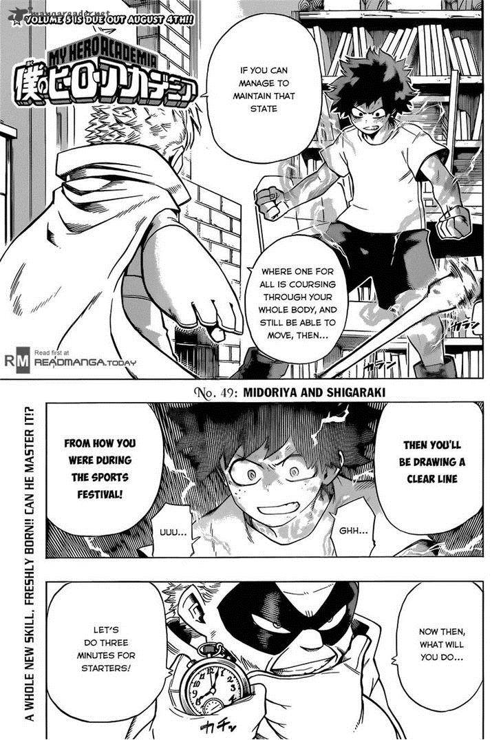 My Hero Academia - Chapter 49 Page 1