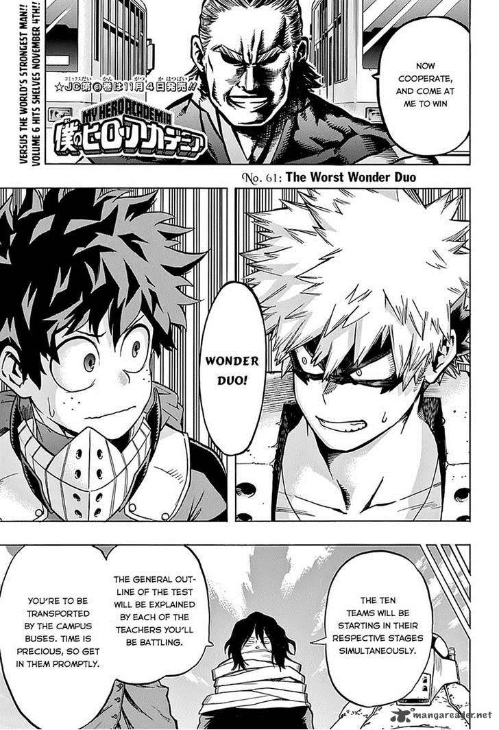 My Hero Academia - Chapter 61 Page 1