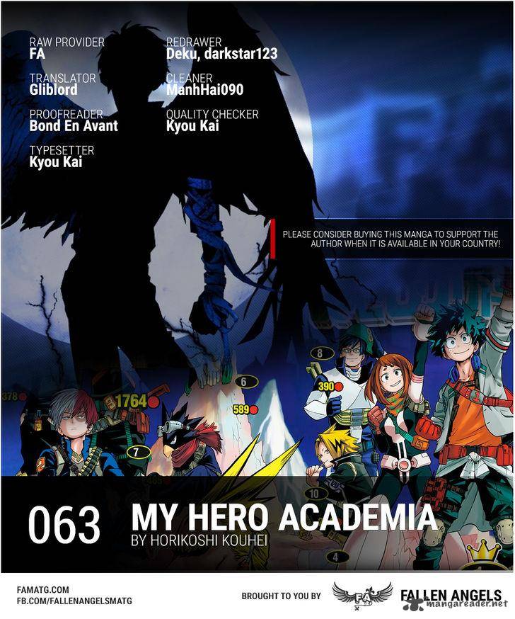 My Hero Academia - Chapter 63 Page 1