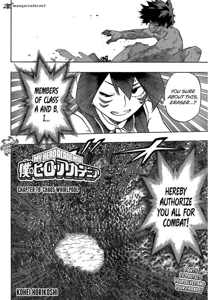 My Hero Academia - Chapter 78 Page 3